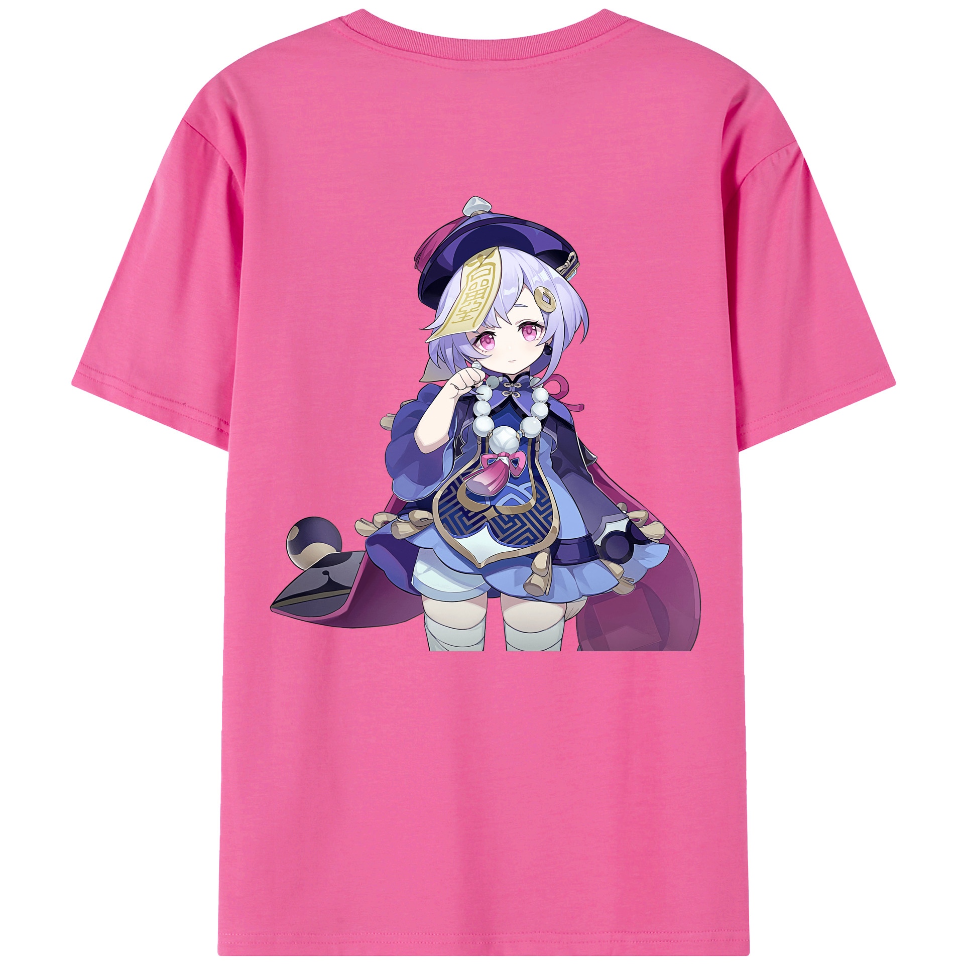 げんし神 七七 なな  genshin Nana レディース半袖Tシャツ(バックプリント)